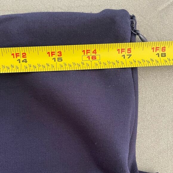 Fabletics Navy Ponte Skinny Zip Split Pant Size XXL - Picture 8 of 11